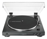 Audio-Technica AT-LP60XUSB Bæltedrevet pladespiller Grå, Metallic Fuld automatisk