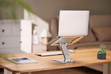 Gembird NBS-D1-03 laptop stativ Sølv 39,6 cm (15.6")