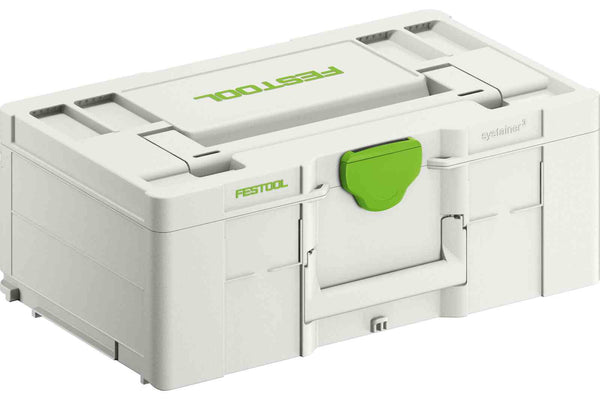 Festool SYS3 L 187 Værktøjskasse Grøn, Hvid