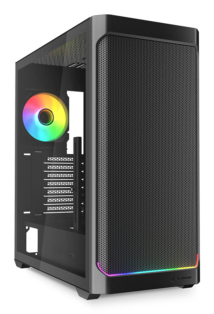 Sharkoon AK4W RGB Strip Midi Tower Sort