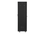 Lanberg FF01-6642-12B stativ 42U Fritstående reol Sort