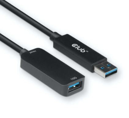 CLUB3D CAC-1411 USB-kabel USB 3.2 Gen 2 (3.1 Gen 2) 5 m USB A 10 Gbit/sek. Sort