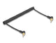 DeLOCK 85777 lydkabel 0,75 m 3.5mm Sort