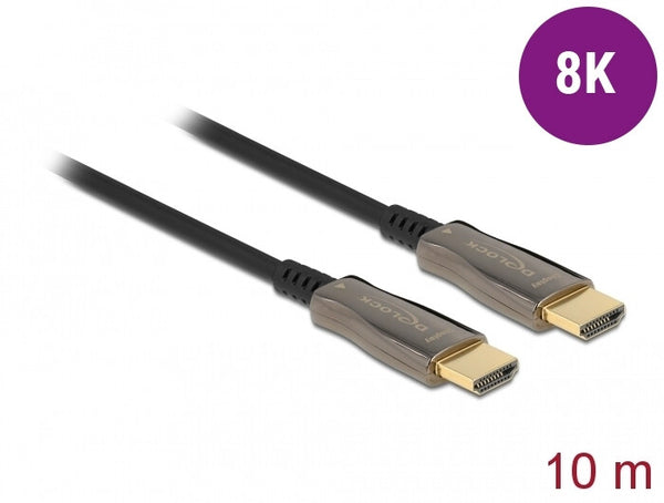 DeLOCK 84034 HDMI-kabel 10 m HDMI Type A (Standard) Sort
