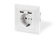 Digitus DA-70613 stikkontakt 2x USB Hvid