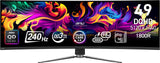 MSI MPG 491CQPX QD-OLED computerskærm 124,5 cm (49") 5120 x 1440 pixel Dual QHD Sort