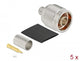 DeLOCK 90021 koaksial forbinder N-type 5 stk 50 ohm (Ω)