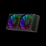 GAMDIAS Chione P3-240U Processor Alt-i-en væskekøler 12 cm Sort 1 stk