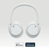 Sony WH-CH720N Headset Kabel & trådløs Opkald/musik USB Type-C Bluetooth Hvid