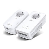 TP-Link TL-WPA8631P KIT Power Line netværksadapter 300 Mbit/s Ethernet LAN Wi-Fi Hvid 2 stk