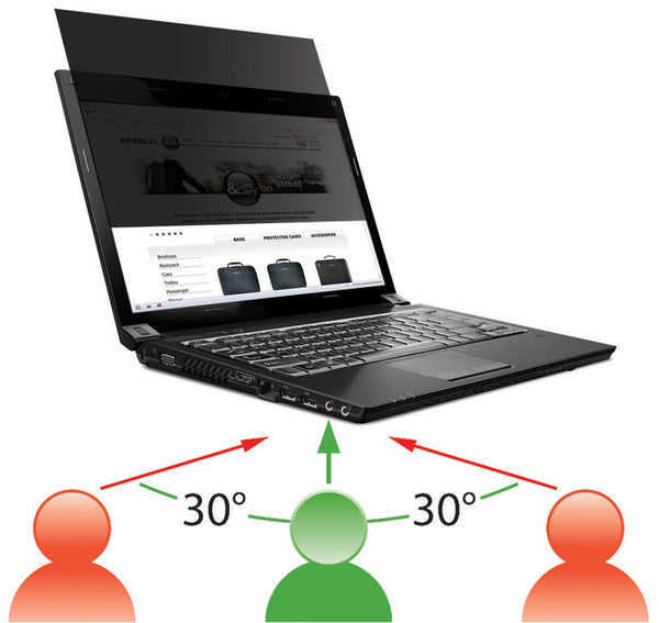 Mobilis 016226 antirefleks skærm 33,8 cm (13.3") Laptop Rammeløst display privatlivsfilter