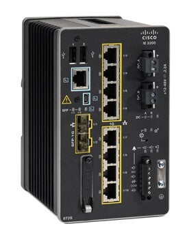 Cisco Catalyst IE-3200-8T2S-E netværksswitch Administreret L2/L3 Gigabit Ethernet (10/100/1000) Sort