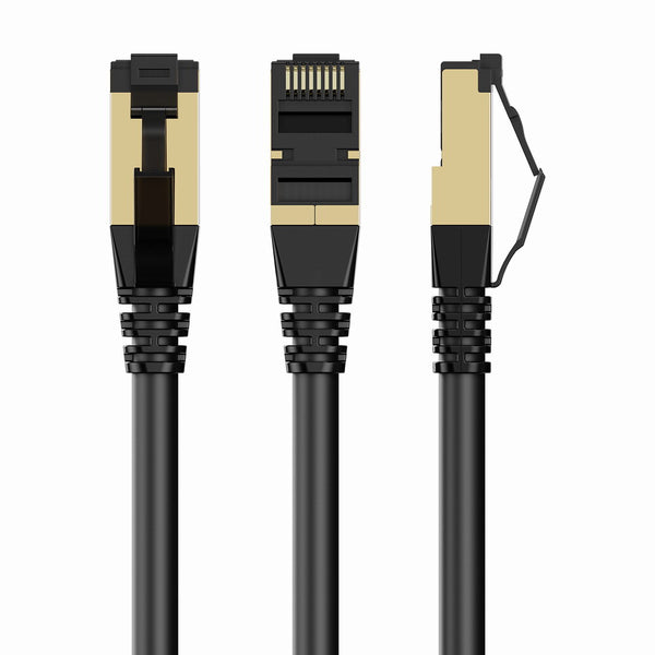 Gembird PP8-LSZHCU-BK-3M netværkskabel Sort Cat8 S/FTP (S-STP)