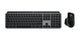 Logitech MX Keys S Combo for Mac tastatur Mus inkluderet Hjemme/kontor Bluetooth QWERTZ Tysk Grå