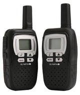 Olympia PMR 1208 to-vejs radio 8 kanaler 446 MHz Sort