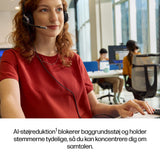 HP Poly Mission 625 Stereo USB Wired Headset