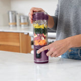 Ninja BC151EUPR blender Bærbar blender Lilla, Transparent
