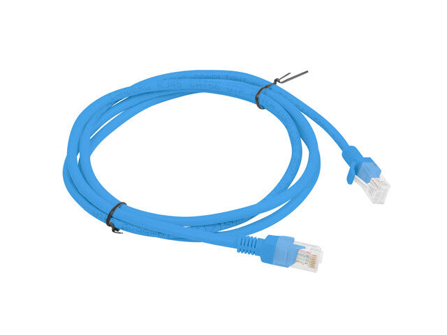 Lanberg PCU5-10CC-0150-BK netværkskabel Blå 1,5 m Cat5e U/UTP (UTP)