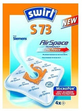 Swirl S 73 AirSpace Støvpose Universel