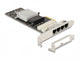 DeLOCK 88610 interface-kort/adapter Intern PCIe