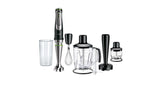 Braun MultiQuick 9 MQ 9147X 0,6 L Nedsænkning blender 1200 W Sort, Rustfrit stål