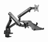 Gembird MA-DA3-02 skærmbeslag og -stativer 81,3 cm (32") Skrivebord Sort