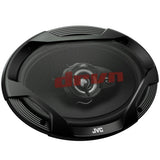 JVC CS-DR6932 bilhøjttaler Rund 3-vejs 500 W 1 stk