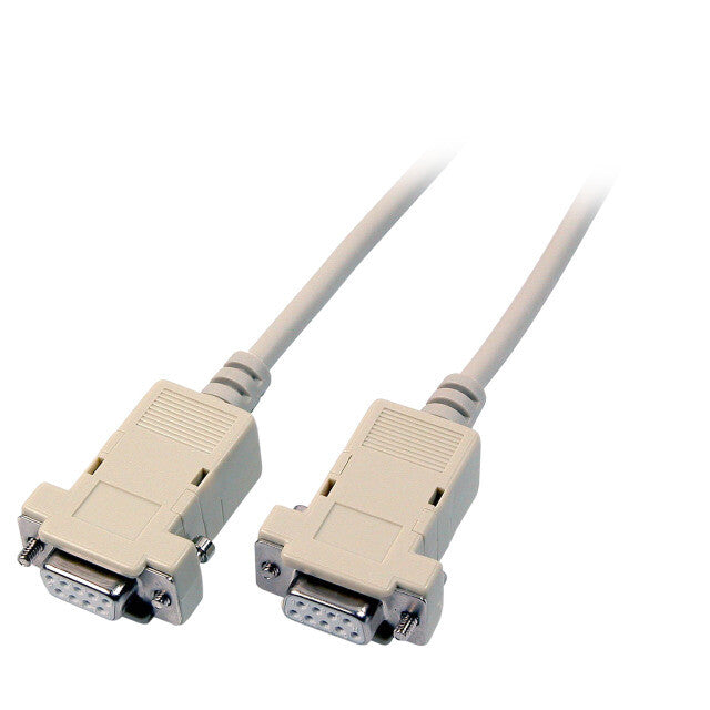 EFB Elektronik DSub 9 3m serielkabel Beige