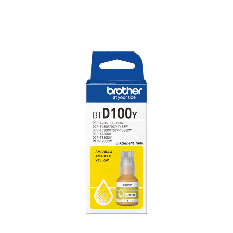 Brother BTD100Y printer genopfyldelig blækpatron Original