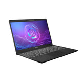 MSI Modern 15 H AI C2HMG-288FRNN Intel Core Ultra 5 225H Laptop 39,6 cm (15.6") Fuld HD 16 GB DDR5-SDRAM 512 GB SSD Wi-Fi 6E (802.11ax) Windows 11 Pro Sort AZERTY Fransk