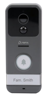 Olympia 6024 dørklokkesæt Sort