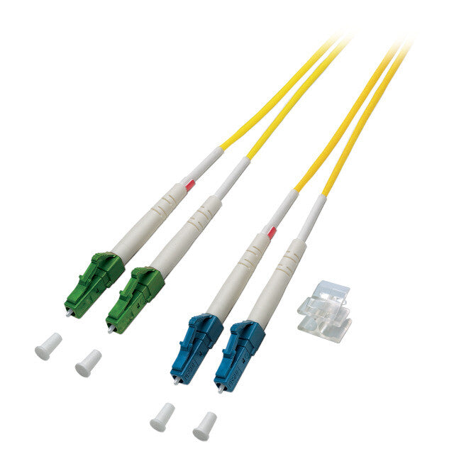 EFB Elektronik LC/APC-LC OS2 2m InfiniBand og fiberoptisk kabel Gul