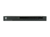 LevelOne KVM-3208 KVM Switch Stativ-montering Sort