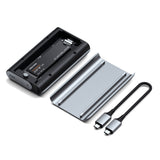 Satechi USB4 NVMe SSD Pro SSD kabinet Grå, Transparent