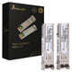 Extralink SFP 1.25G 2-pack | Moduł SFP | 1,25Gbps, LC/UPC, 850nm, 550m, multi mode, DOM, Dedicated to HP/Aruba (EX.35931) modul til netværksmodtager