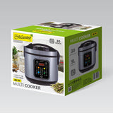 Maestro MR-794 multi komfur 5 L 900 W Sort, Satin stål