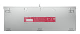 CHERRY MX 2.0S tastatur Spil USB QWERTZ Tysk Hvid