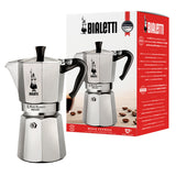 Bialetti Moka Express Moka gryde Aluminium, Sort