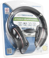 Esperanza EH141K hovedtelefoner/headset Ledningsført Musik Sort