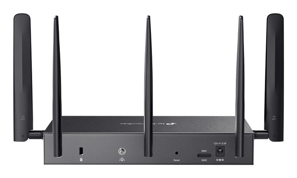 TP-Link Omada DR3650V-4G trådløs router Gigabit Ethernet Dual-band (2,4 GHz / 5 GHz) Sort