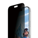 PanzerGlass ® 2-Way Privacy Skærmbeskyttelse iPhone 18 Pro | Ultra-Wide Fit m. FASTFIT IN-A-BOX