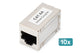 Digitus DN-93905-10 kabel kønsskifter RJ-45 Sølv