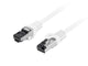 Lanberg PCF8-10CU-0200-W netværkskabel Hvid 2 m Cat8.1 S/FTP (S-STP)