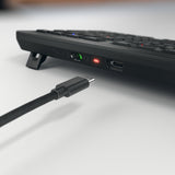 CHERRY Stream keyboard ultimate tastatur Hjemme/kontor USB + RF Wireless + Bluetooth QWERTY Engelsk Sort