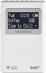 Sangean Pocket 390 Bærbar Hvid