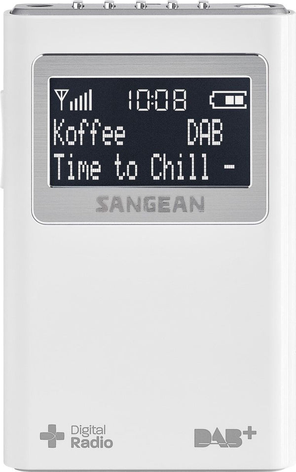 Sangean Pocket 390 Bærbar Hvid