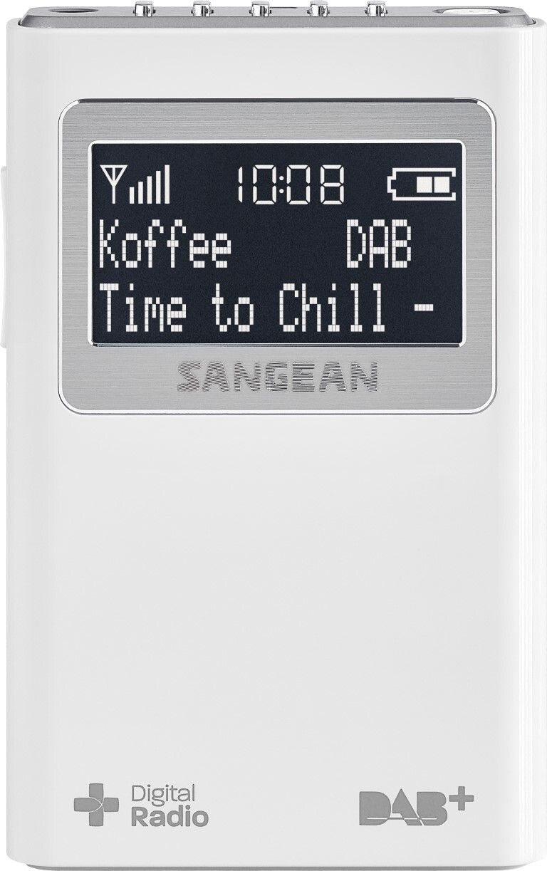 Sangean Pocket 390 Bærbar Hvid
