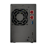 Asustor LOCKERSTOR 2 Gen2 + (AS6702T v2) NAS Desktop Intel® Celeron® N5105 4 GB DDR4 0 TB ADM Sort