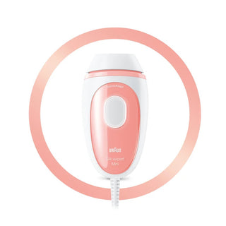 Braun Silk-expert Mini PL1000 IPL Intenst pulserende lys (IPL) Lyserød, Hvid