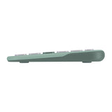 ASUS KW100 KEYBOARD/GN/GE/81 tastatur Hjem Bluetooth QWERTZ Tysk Grøn, Lysegrøn